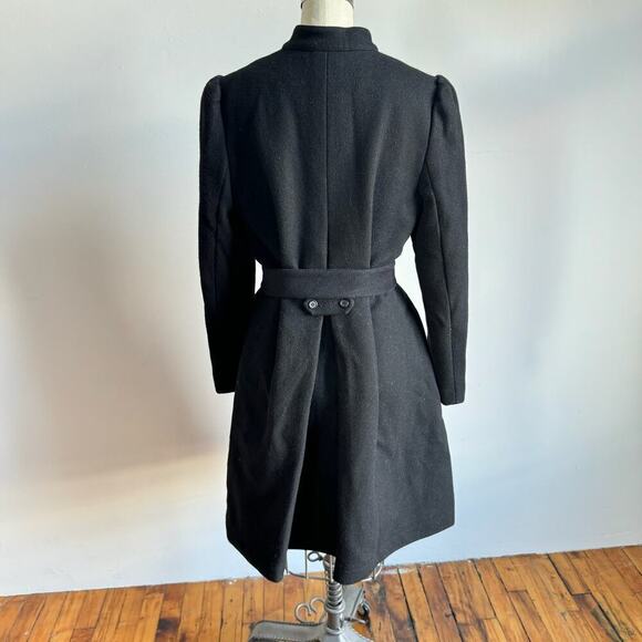RODEBJER Wool Blend Belted Coat - Picture 3 of 8